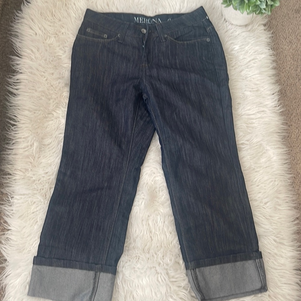 Cropped Jeans WMNS by Merona Sz 4